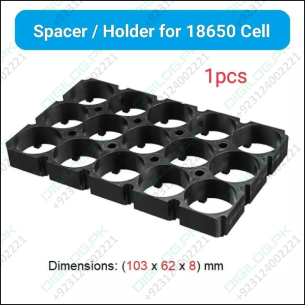 18650 Battery Holder 3x5 Cell 18650 Batteries Spacer Holders Radiating Plastic Holder Bracket For Diy Battery Pack
