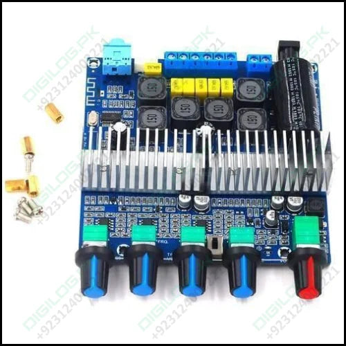 2.1 Channel Audio Stereo Equalizer Bluetooth Hifi Power Subwoofer Amplifier Board Tpa3116d2