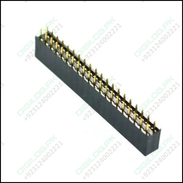 2.54mm 2* 40 Pin Female Double Row Pin Header Strip In Pakistan