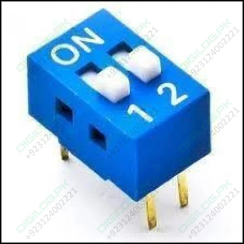 2 Way Dip Switch Binary On Off 2 Conductor Switch