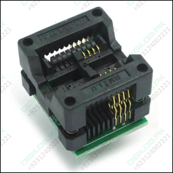200mil Sop8 Socket To Dip8 Ic Programmer Adapter Soic8 Eeprom Flash