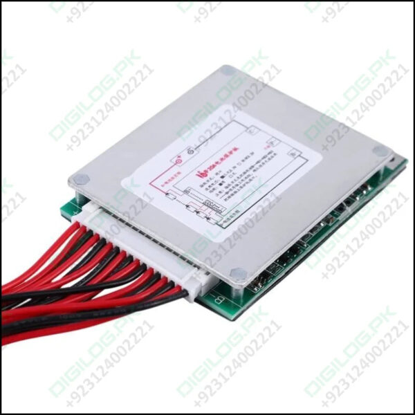 20A 16S 60V BMS 18650 Lithium Li Polymer Protection Board BMS with Heatsink for E-Bike Electric Scooter