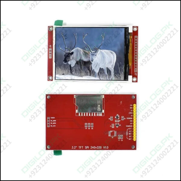3.2 Inch 320*240 Spi Serial Tft Lcd Module Display Screen Without Touch Panel Driver Ic Ili9341 For Mcu