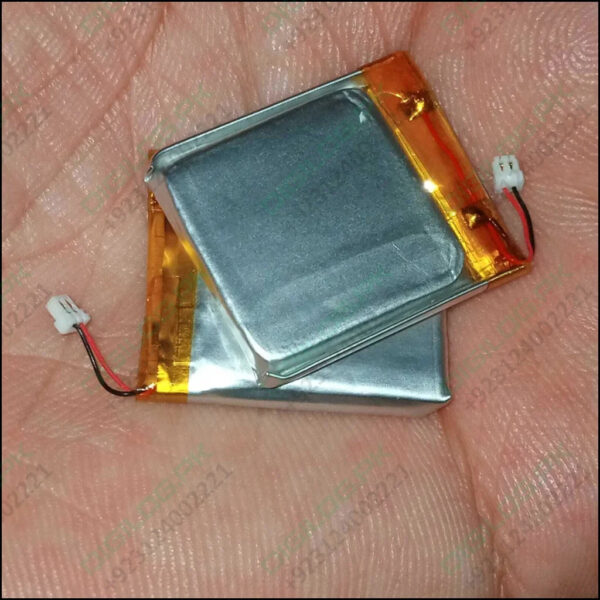 3.6v 3.7v 180ma Li Ion Battery 3.2mm X 22mm 24mm With Wire