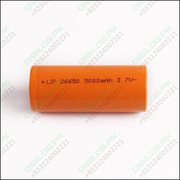 3.7v 2000mah Cylindrical 26650 Li Ion Battery Cell