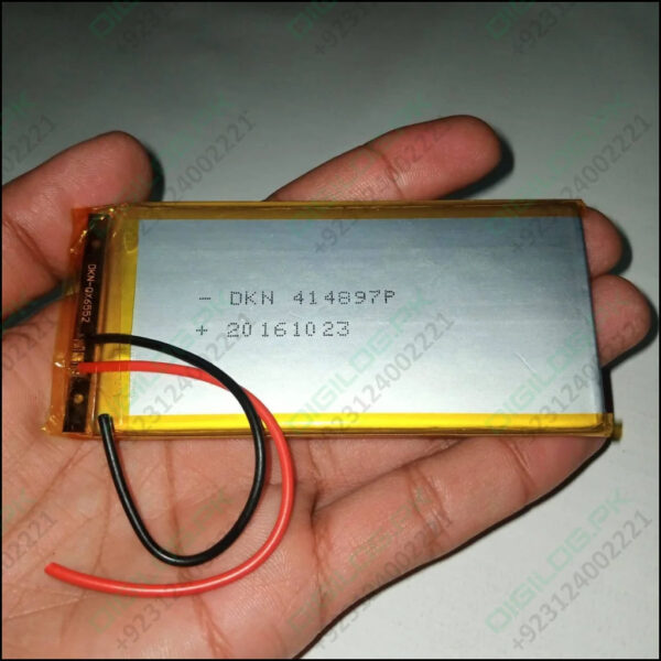 3.7v 3000mah Lithium Ion Battery Rechargeable Li-ion Cell With Bms And Wire