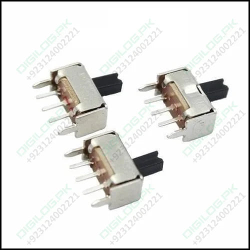 3 Pin 12mm Mini Vertical Spdt Slide Switch Toggle Switch