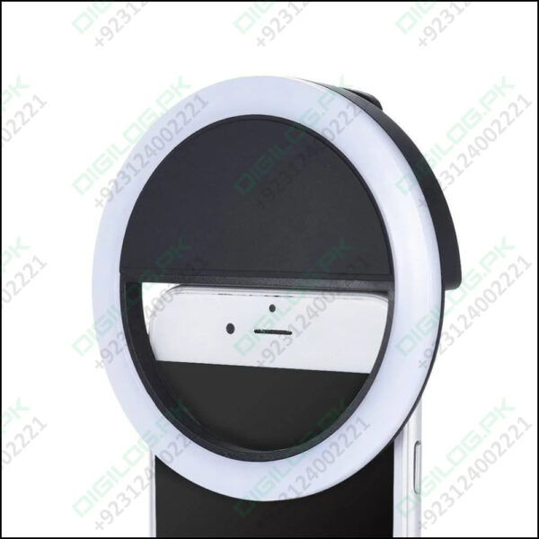 30 Led Selfie Ring Light Usb Rechargeable Clip On Cell Phone