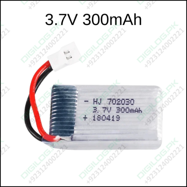 High-performance 3.7v 300mah Lipo Battery - Perfect For Drones, Rc Cars & More! (highlights Performance, Compatibility, And Versatility)