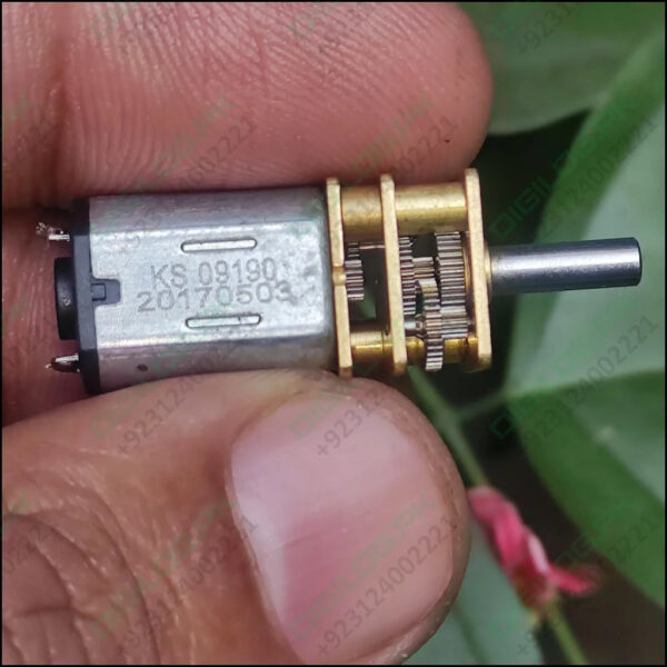 300rpm N20 Dc Gear Motor The Perfect Low Rpm High Torque For