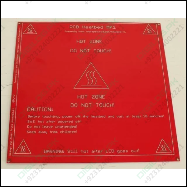 3d Printer Pcb Heated Bed Mk2b 12v And 24v In Pakistan