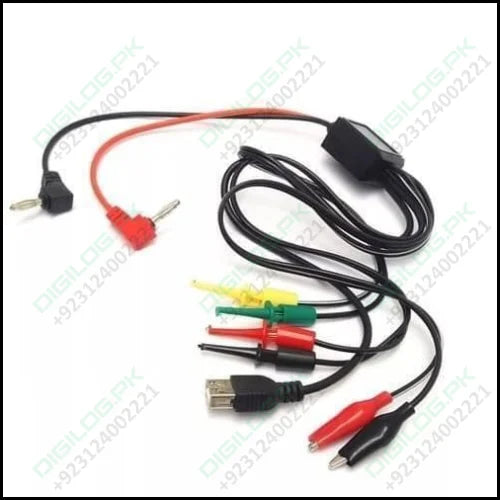 4 Line Kabel Power Supply Cable Multi Function Adjustable Mobile Phone Repair Line Power Cable