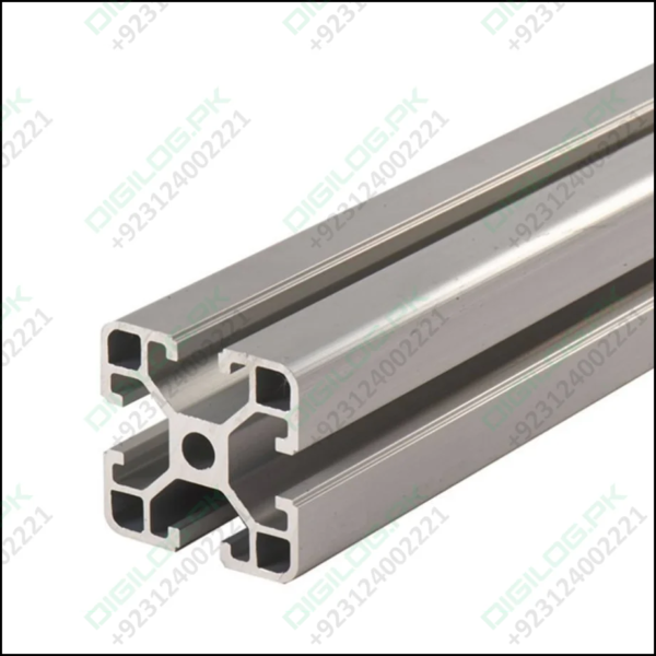 4040 Aluminium Profile Aluminium Extrusion For Cnc And 3d Printer 1 Meter Color Black/silver