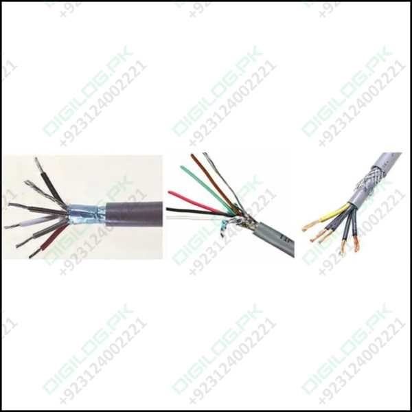 5 Core1 Meter Electronic Signal Wire With Earth Line