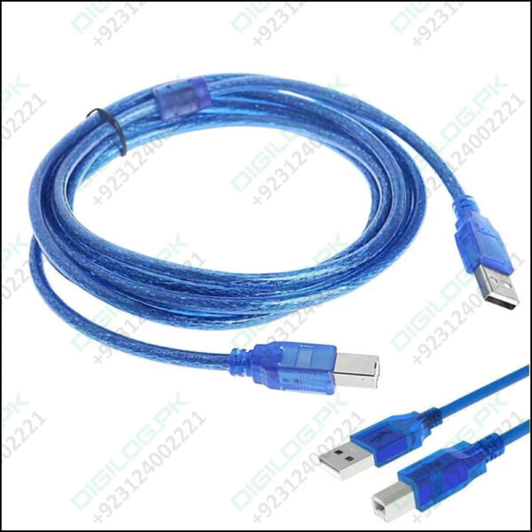 5 Meter Usb a To Usb b Cable For Arduino Uno And Arduino Mega