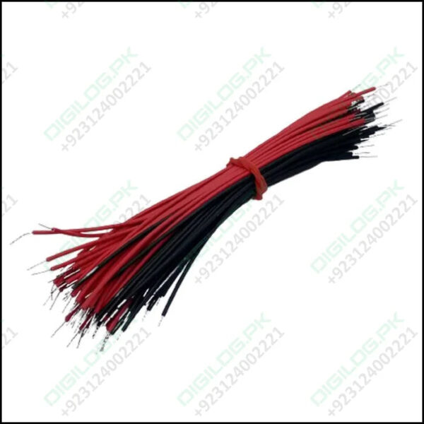 50pcs Bundle Soldering Wire Jumper Cable Dupont Wire Electronic Wires Black Red Color