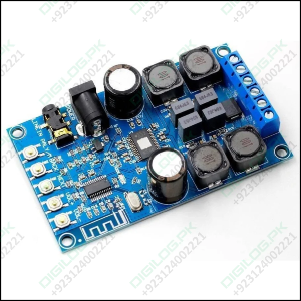 50wx2 Xy-502b Bluetooth Digital Amplifier Board Module Stereo Dual Channel Dc 4.5-27v