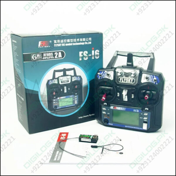 6 Channel Rc Transmitter Receiver Flysky Fs-i6 Transmitter With Fs-ia6 Receiver