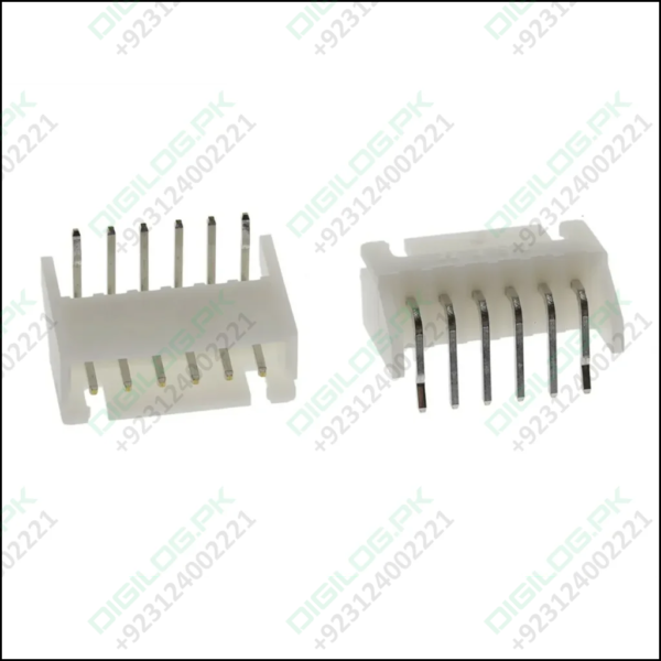 6 Pin Jst Xh 2.5mm Side Entry Header Right Angle