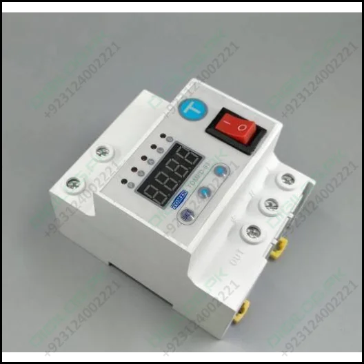 63A Automatic Re connection Circuit Breaker Over and Under Voltage Leakage Protection Current to Protect Relay