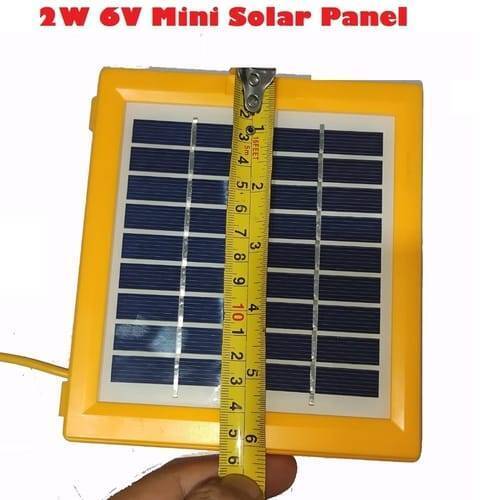 Mini Solar Panel 2W 6V  Polycrystalline DIY Solar Cells Module