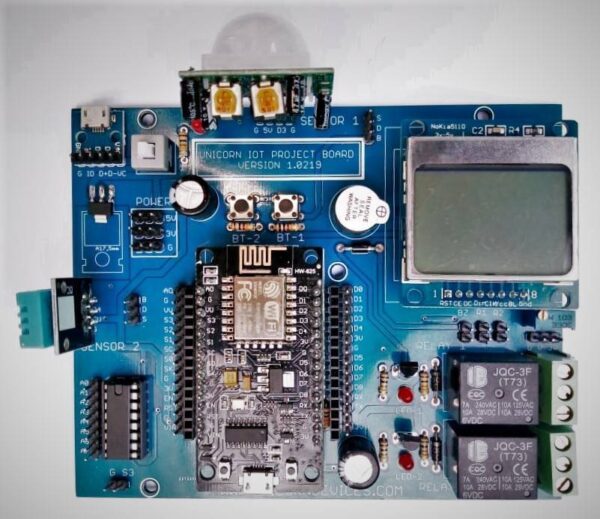 Unicorn IOT Project Board ESP8266 Node MCU Devices