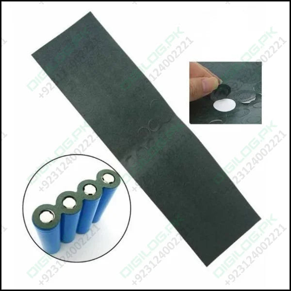 Adhesive Cardboard 18650 Li-ion Battery Insulation Gasket Pads Patch Ring