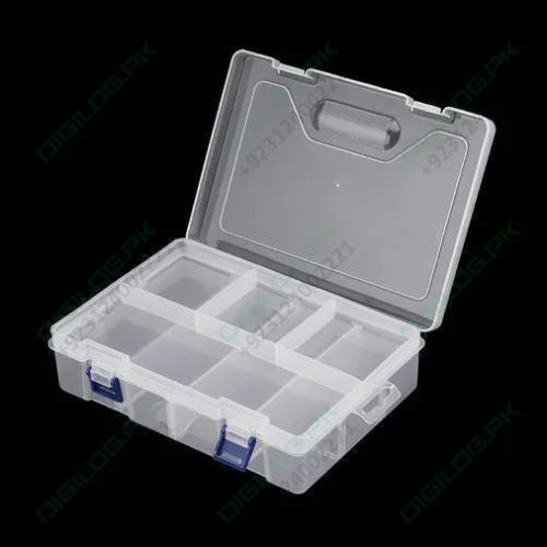 Adjustable Double Layer Component Organizer Tool Container Storage Box F240