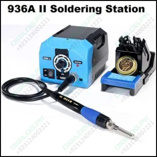 Adjustable Soldering Iron Station Web 936a Ii 65w With Intelligent Working Light