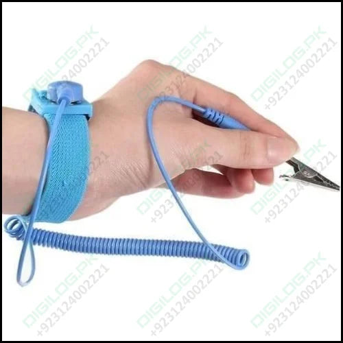 Antistatic Wrist Strap Esd Grounding Wrist Band Bracelet With Clip