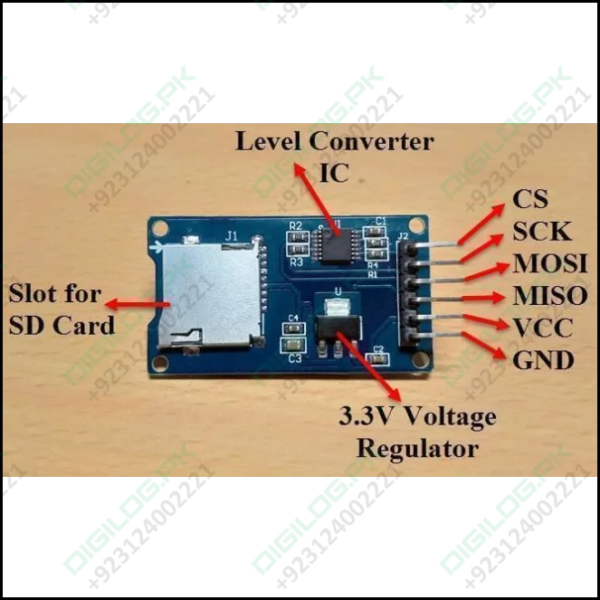 Arduino Sd Card Reader Module In Pakistan