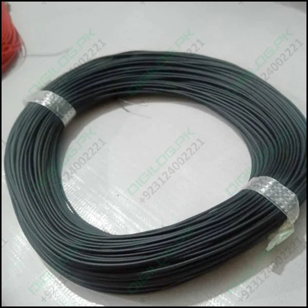 Black 1meter Insulation Electronic Pcb Wrapping Breadboard Jumper Wire Cable
