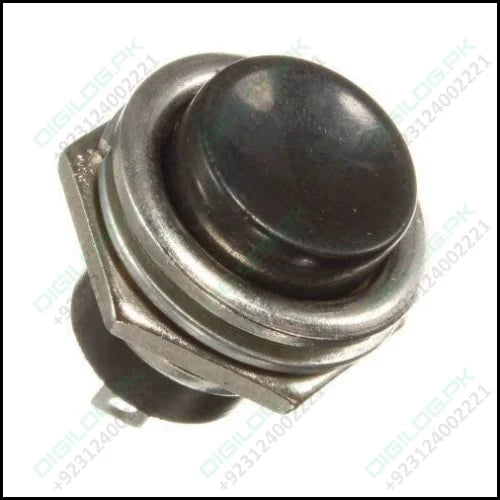 Black Momentary Spst Cap Push Button Switch Ac 6a 125v 3a 250v Lwus
