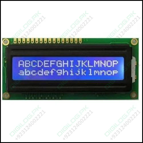 Blue 1602 Lcd 16x2 Character Lcd Arduino Display For Arduino