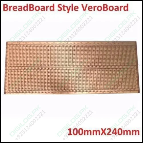 Breadboard Style Veroboard 100mm x 240mm Project Board Prototyping Board Stripboard