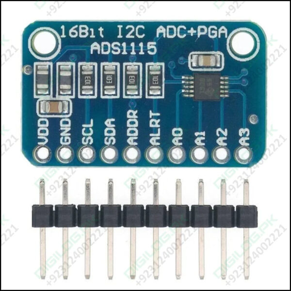 Buy Ads1115 16 Bit Adc 4 Channel With Programmable Gain Amplifier In Pakistan