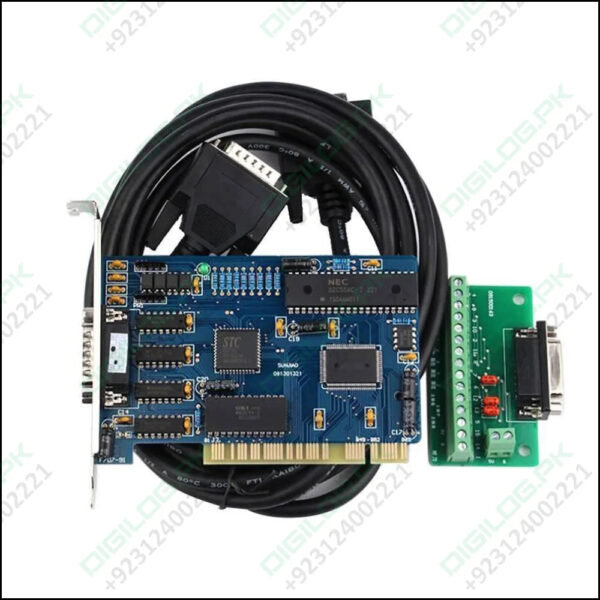 Cnc Control Board Nc Studio 3 Axis Pci Motion Control Card For Cnc Machine Cnc Interface Adapter Breakout Board