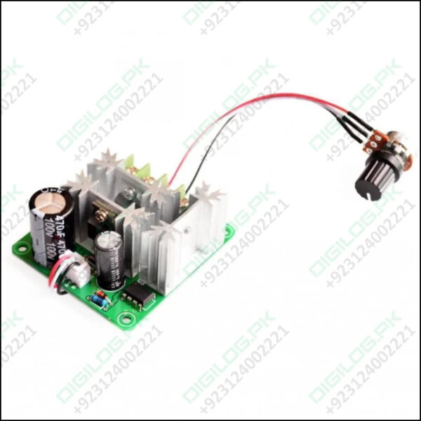 Dc Motor Speed Controller 6v-90v 15a With Potentiometer