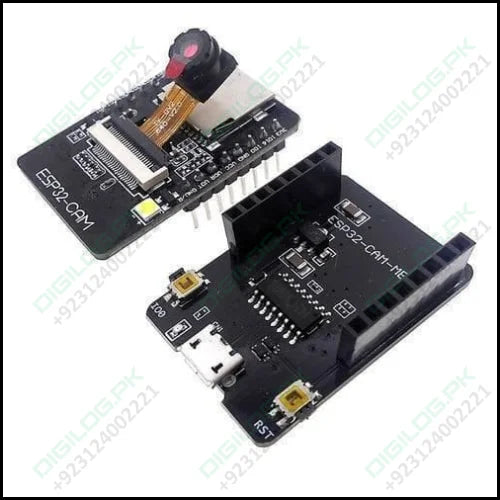 Esp32 Cam Mb Wifi Bluetooth Development Board Micro Usb Interface Ch340g Usb To Serial Port And Ov2640 Camera Module