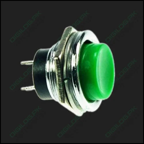 Green Momentary Spst Cap Push Button Switch Ac 6a 125v 3a 250v Lwus
