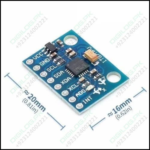 Gy521 Mpu6050 3 Axis Digital Gyroscope Accelerometer Sensor Module