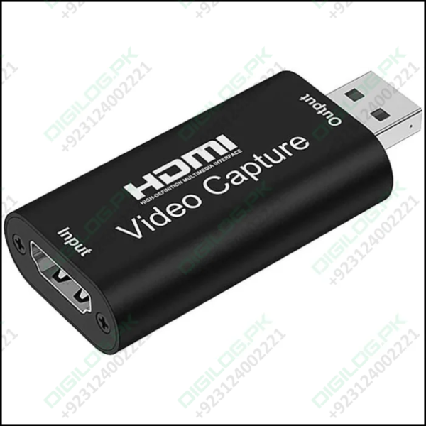 Hdmi To Usb 2.0 Converter Hdmi Video Capture Card For Windows Android Macos