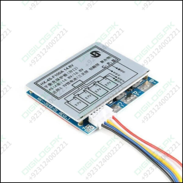 Hx-4s-f100a 100a 4s Bms 18650 Battery Protection Board 4s 100a Bms Module