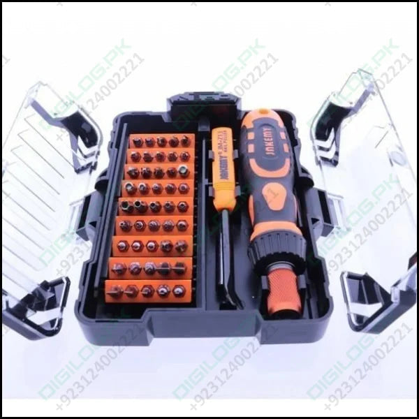 Jakemy 48 In 1 Portable Ratchet Handle Screwdriver Set Tool Kit Jm-6124