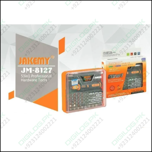 Jakemy Jm-8127 53in 1 Screwdriver Ratchet Hand-tools Suite Furniture Computer Electrical Maintenance Tools