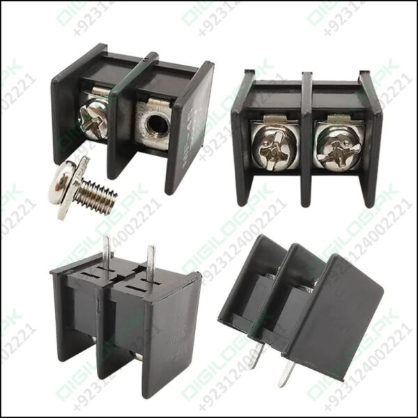 Kf45 / Sy-45 2 Pin Barrier Terminal Block Connector 9.5mm Pitch