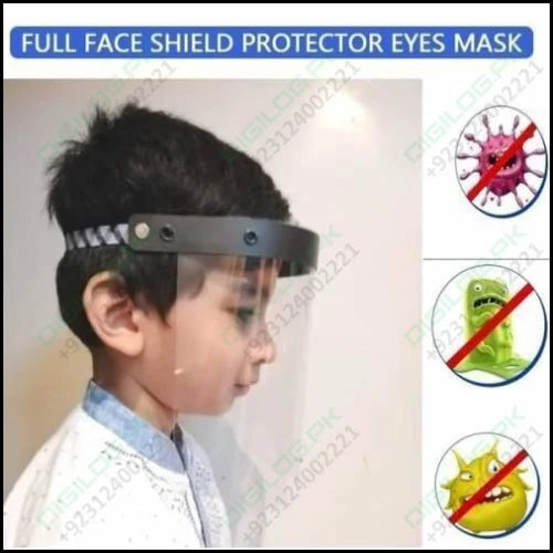 Kids Protective Face Sheild Professional Grade Face Mask