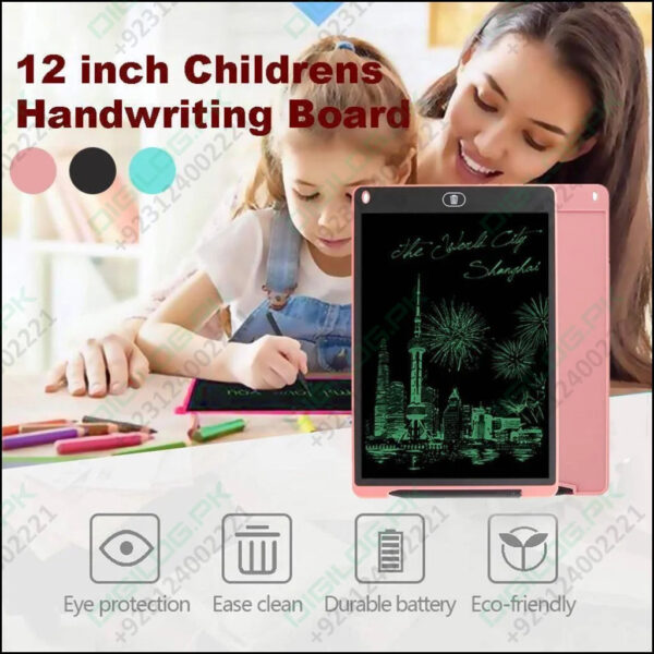 Lcd Writing Tablet Hsd1200 12 Inch Paperless Student Family