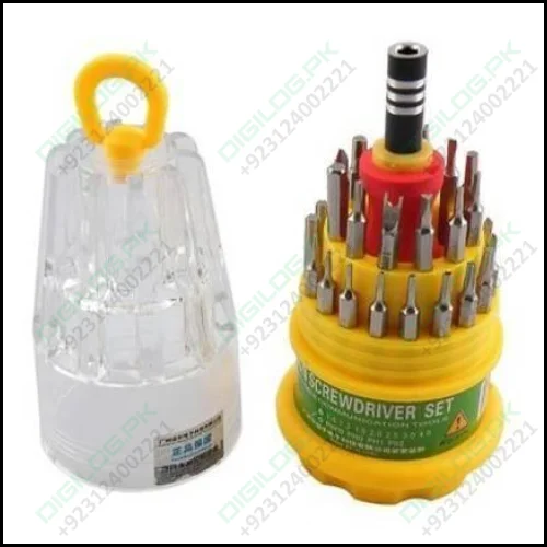 Low Quality Jackly 31 In 1 Screw Driver Set Screwdriver With Toolkit Low Quality