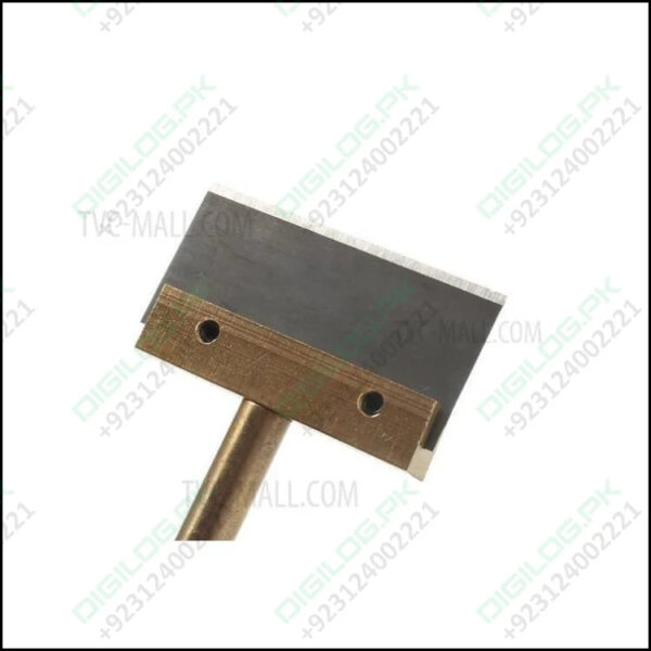 Metal Blade With Handle Replacement For Electric Degumming Glue Remover Tool